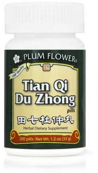 tian qi du zhong pills - plum flower