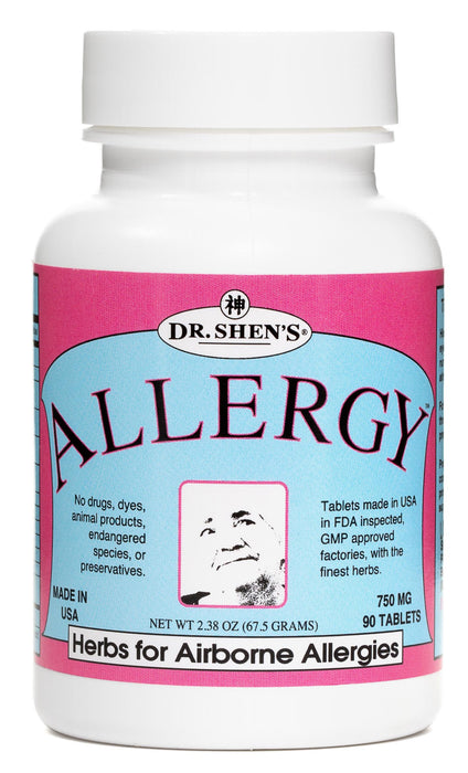 ALLERGY PILLS 敏感丸 - Dr. Shen's Herbs for Allergies