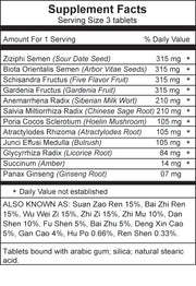 Good Sleep & No Worries Ingredients