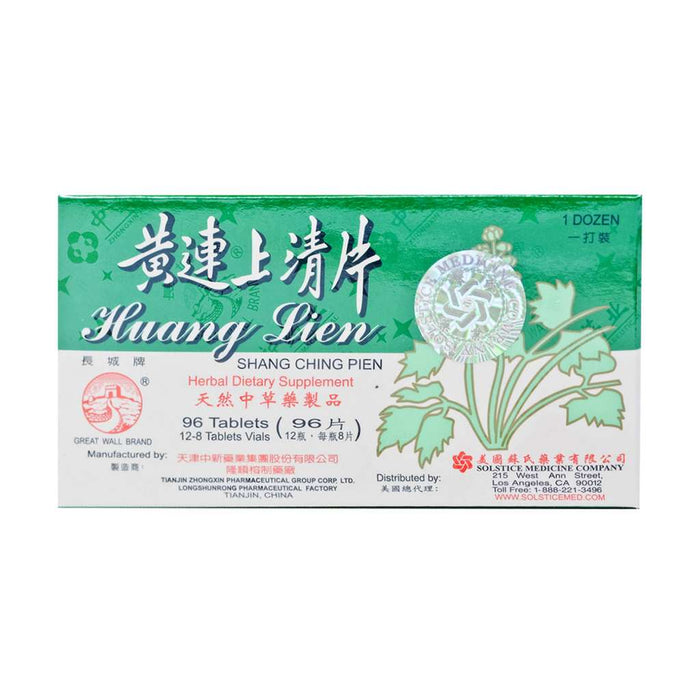 huang lian shang qing patent medicine