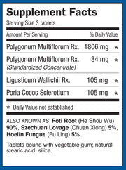 Dr. Shen's Shou Wu Pill ingredients