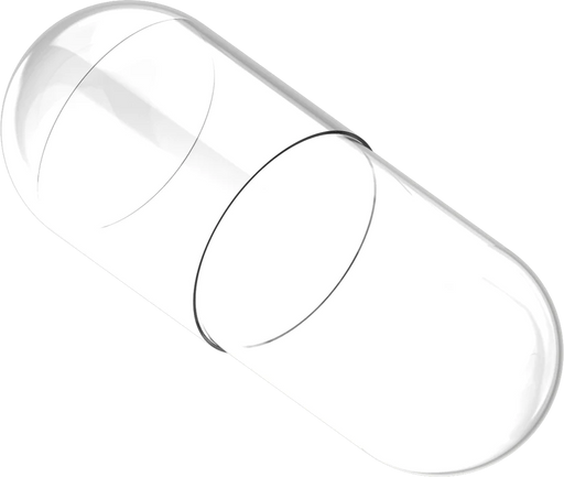 Empty Pill Capsules Size 00 - 100 ct.