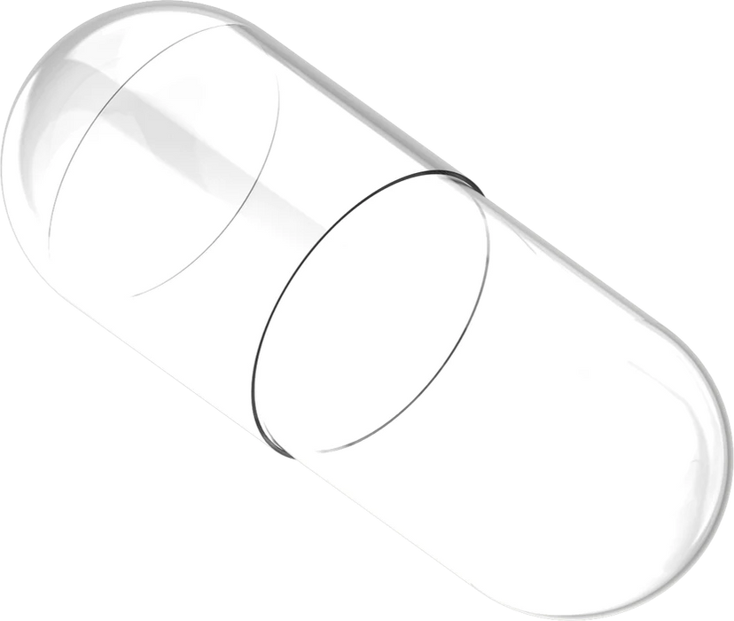 Empty Pill Capsules Size 00 (Vegan or Gel-Caps)