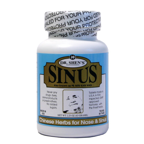 SINUS Pills 鼻敏感丸 - Dr. Shen’s Chinese Herbs for Sinus & Nose Support