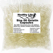Empty Pill Capsules Size 00 (Vegan or Gel-Caps)