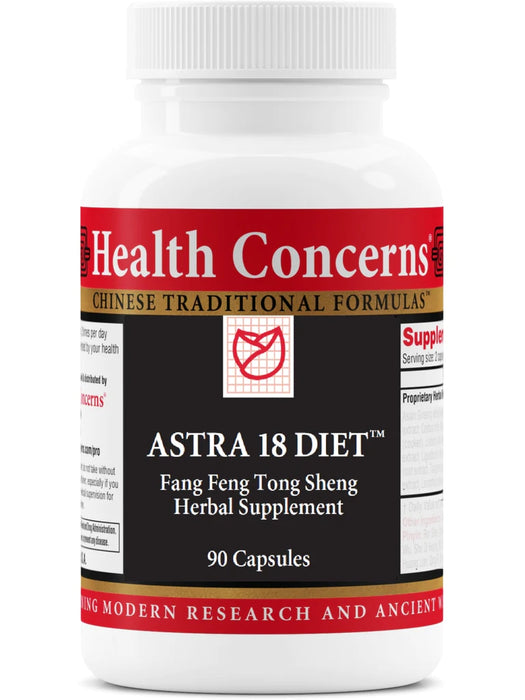 Astra 18 Diet by Health Concerns