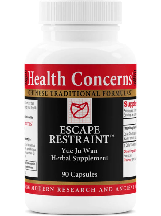 Escape Restraint - Health Concerns