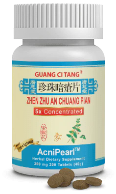 Zhen Zhu An Chuang Pian 珍珠暗瘡片 - Pearls for Clear Skin