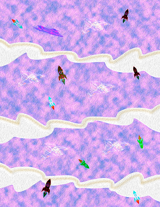 Space Fun  [Online Art Show, 2021]