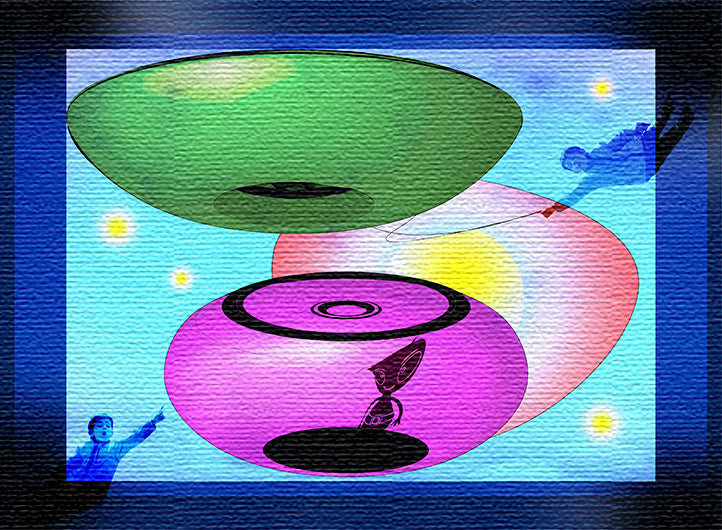 Space Fun: digital image copyright by Joel Schreck