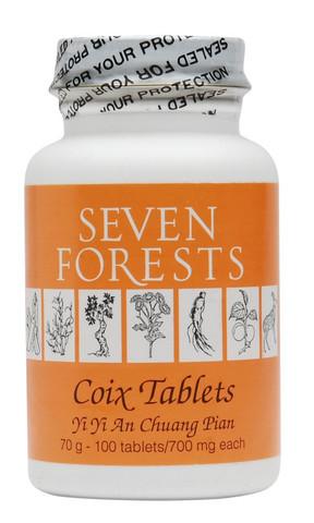 Coix Tablets 100 seven forests 