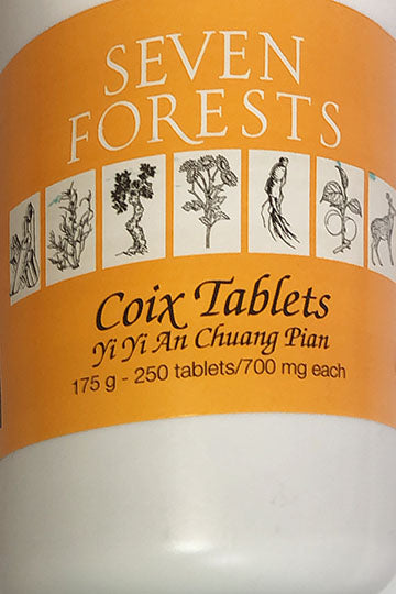 Coix Tablets 250 seven forests