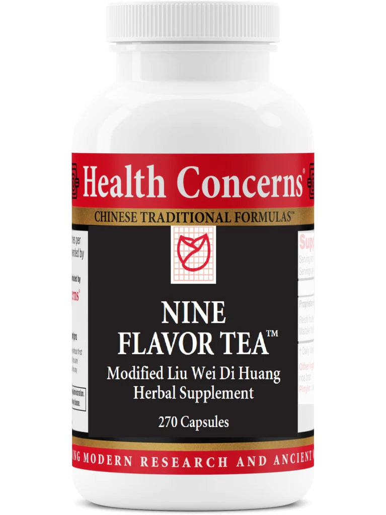 270 caps nine flavor tea