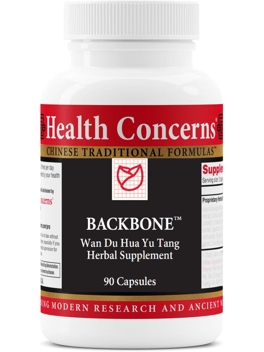 backbone 90 capsules health concerns
