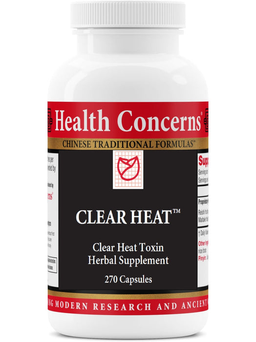 Clear Heat 270 caps - Health Concerns
