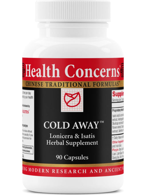 Cold Away - Health Concerns