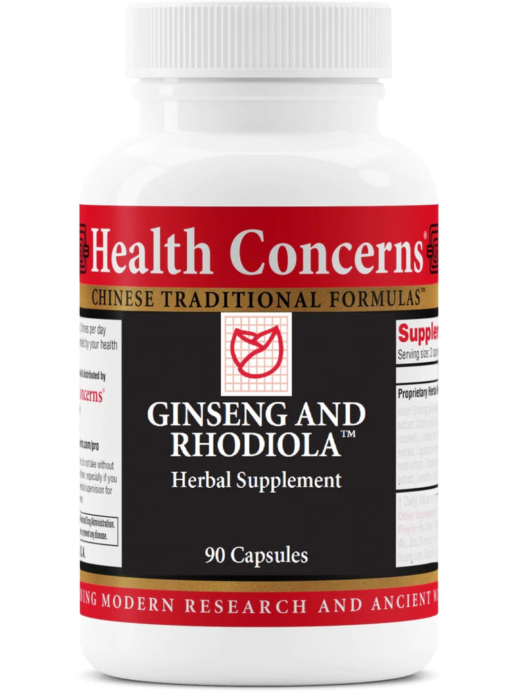 Ginseng and Rhodiola - Health Concerns