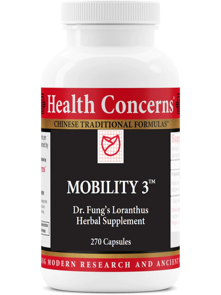270 caps Mobility 3 - health concerns