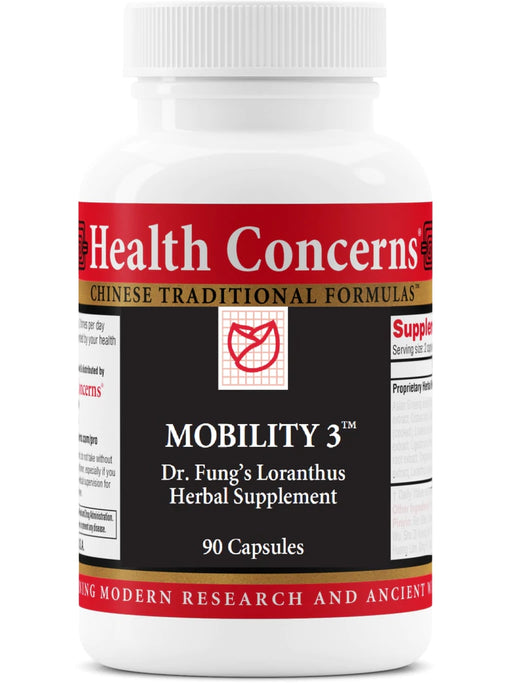 90 caps Mobility 3 - health concerns 
