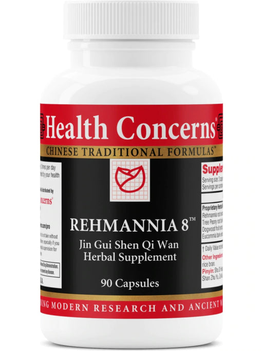 Rehmannia 8 - Health Concerns