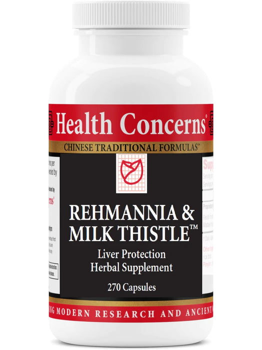 Rehmannia & Milk Thistle 270 capsules - Health Concerns
