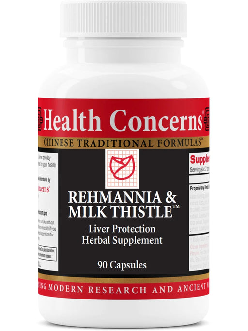Rehmannia & Milk Thistle - Health Concerns
