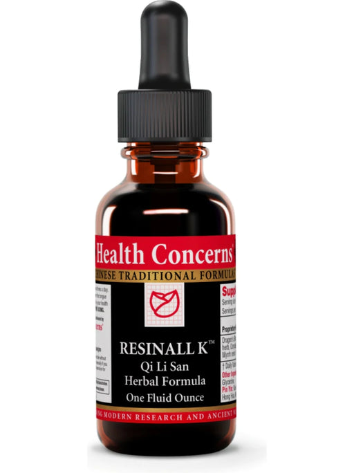 Resinall K Herbal Tincture - Health Concerns