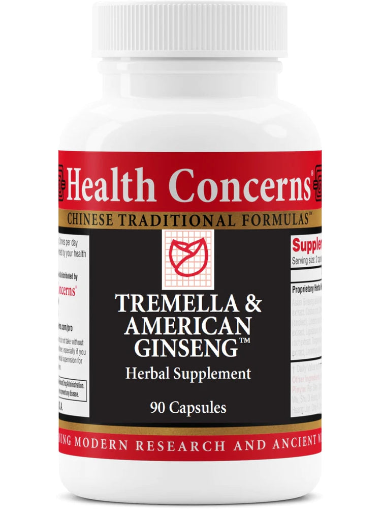 tremella and american ginseng by health concerns
