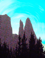 impossible landscape digital painting by Joel Schreck (2020)