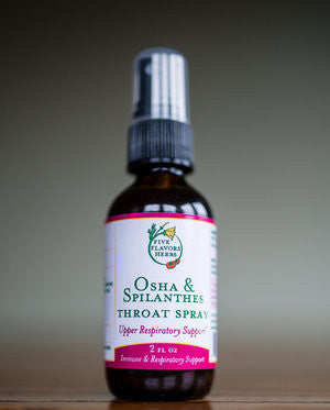Osha & Spilanthes Throat Spray - herbs for sore throat