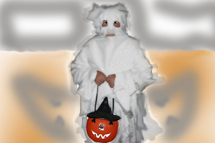 Ghostie with Pumpkin, joel harvey schreck, c. 2008