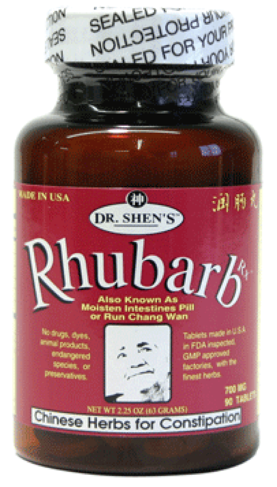 Dr. Shen's Rhubarb - Run Chang Wan