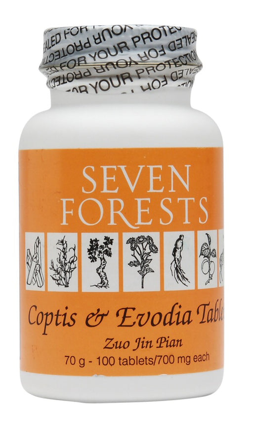 Coptis & Evodia Tablets by Seven Forests