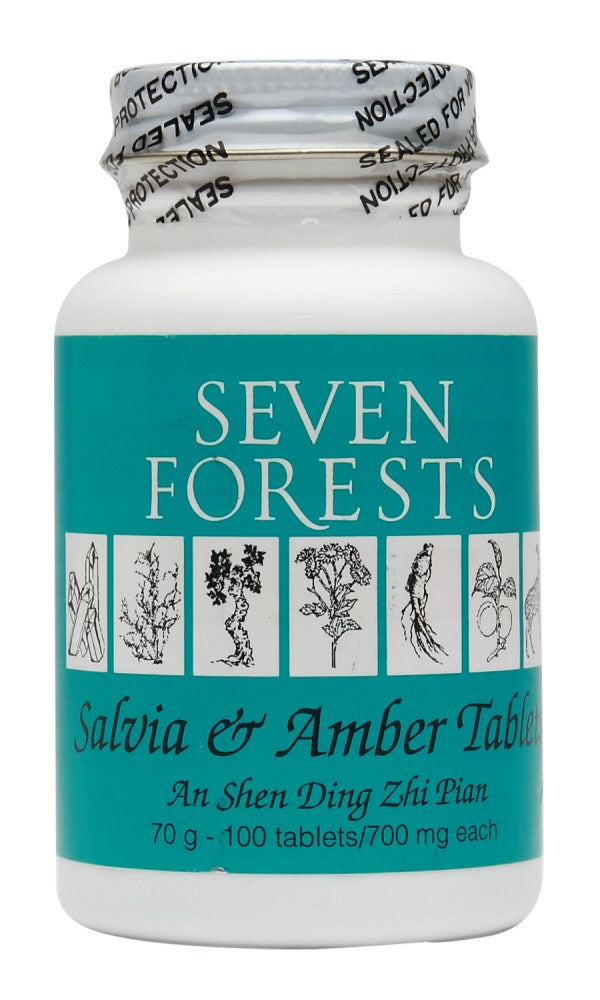 Salvia & Amber Tablets - Seven Forests