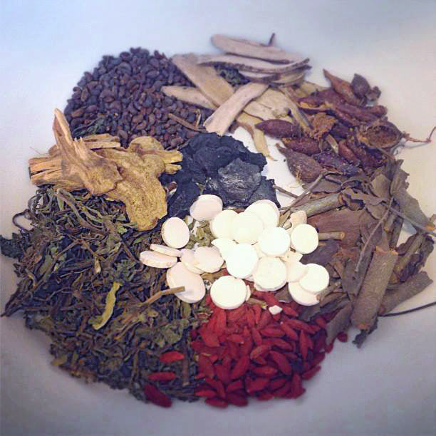 Yin Qiao San whole herbs
